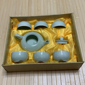 Сервиз для чайной церемонии керамический 6 Голов Карпа. Photo 2